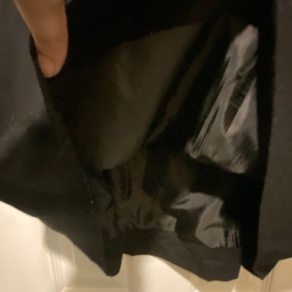 J.Crew wool black skirt sz 10 - Picture 3 of 5